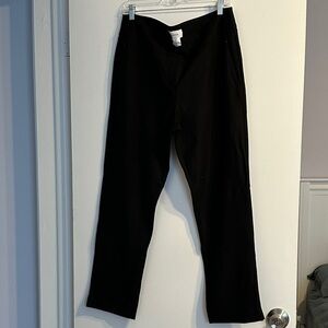 Black Pull-On Ponte Pant